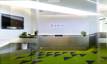 建筑設計公司辦公室裝修實景圖鑒賞，設計未來建筑