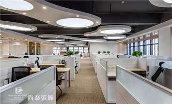 投資公司辦公室裝修設計，沉穩(wěn)大氣、鋼煉精簡！