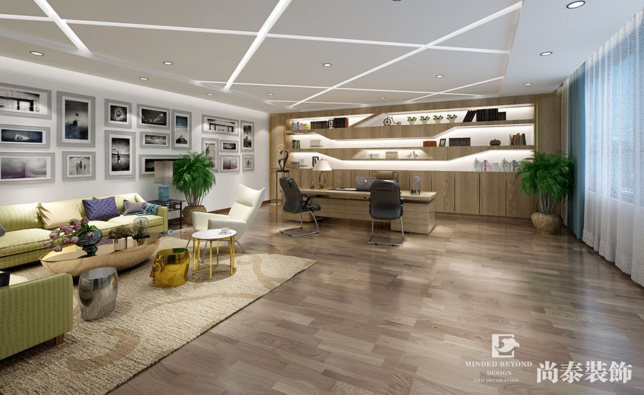 辦公室廠房裝修效果圖