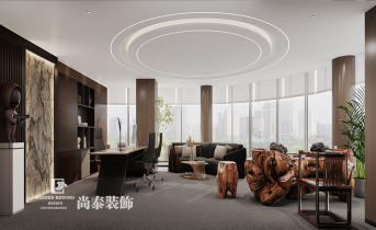 尚泰裝飾：環(huán)保材料賦能健康辦公空間